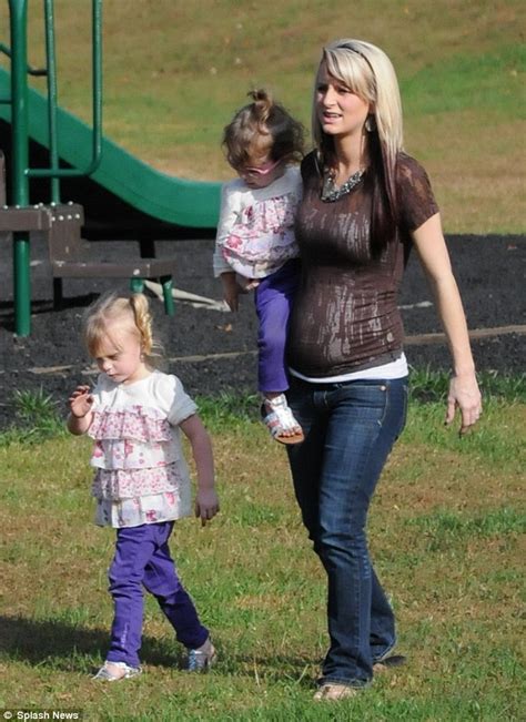 teen mom 2 s leah messer shows off her bump as she looks forward to