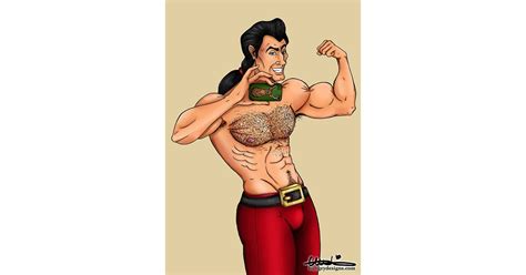 Gaston Disney Selfies Art Popsugar Australia Love