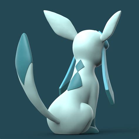 stl file pokemon glaceon 🐉・3d printer model to download・cults