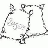 Sugar Coloring Pages Print sketch template