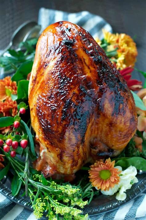Easy Maple Glazed Roasted Turkey Breast The Seasoned Mom