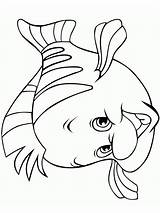 Vis Kleurplaat Vrolijke Leukekleurplaten Kleurplaten Fishes Ryby Coloringpage Kolorowanki één Leuke Wieloryb Walvis sketch template