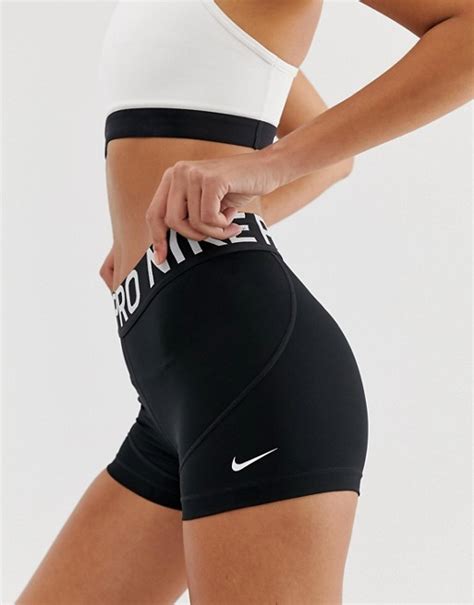 Nike Pro Training 3 Inch Shorts In Black Asos Nike Spandex Shorts