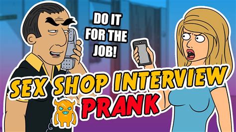steamy sex shop interview prank ownage pranks youtube