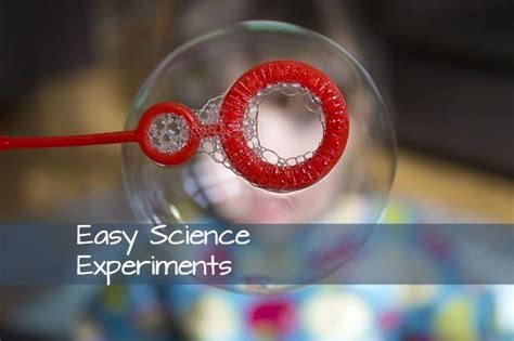 easy science experiments  homeschool families  love