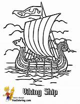 Coloring Navy Pages Viking Ship Drawing Longboat Ships Sheets Anchor Battle Battleship Yescoloring Adult Getcolorings Visit Seal Print Getdrawings Buddy sketch template