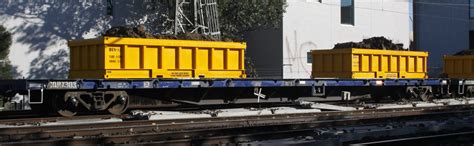 cqrx   loaded spoil containers   metro works train wongms rail gallery