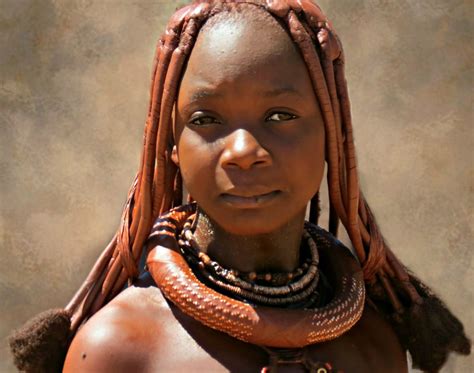 Young Himba Girl Namibia Kaokoland Himba Village Video O… Flickr