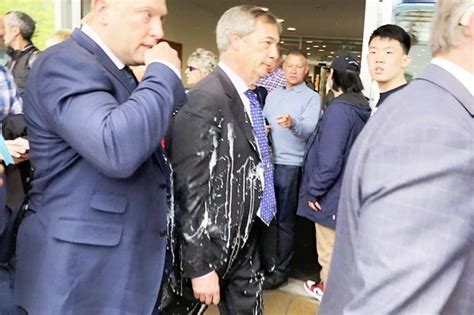 nigel farage milkshake paul crowther charged  common assault daily star