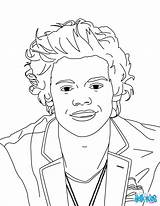 Coloring Pages Direction Harry Styles Louis Group Printable Print Color Members Hellokids Tomlinson Drawings People Niall Aj Liam Zayn Malik sketch template