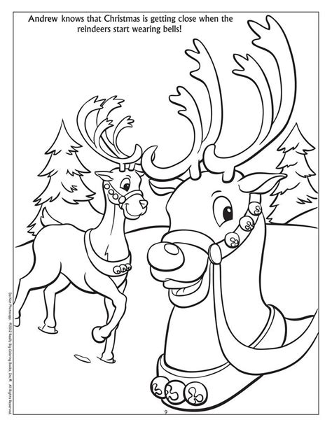 preschool winter animal coloring pages