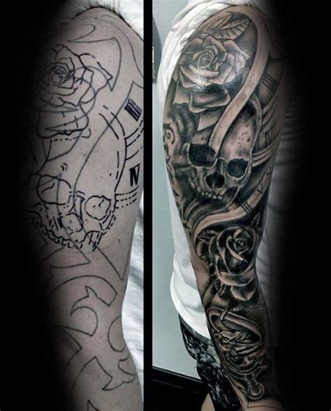 Top 53 Tattoo Cover Up Sleeve Ideas [2021 Inspiration Guide]