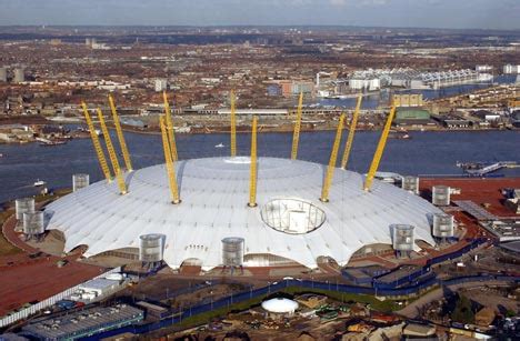 millennium dome  bankrupt  weeks  opening daily mail