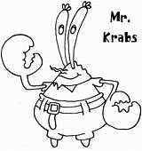 Esponja Sirigueijo Cangrejo Krabs Spongebob Squarepants Dinheiro Tudodesenhos Lula Imagens Contando Personagem Krab sketch template