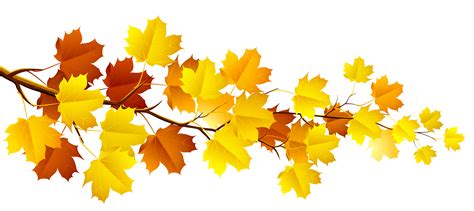 decorative autumn leaves clipart clipartix