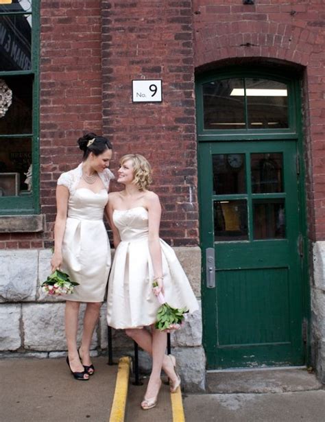 what to wear for your lesbian wedding toronto standard