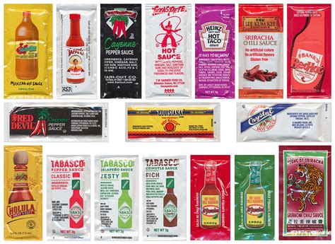 hot sauce packets variety pack  ultimate assortment  hot sauce
