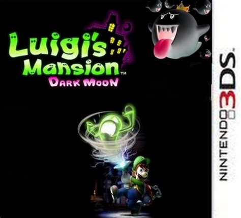 Luigi S Mansion Dark Moon Nintendo 3ds Box Art Cover By