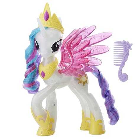 pony   glitter  glow princess celestia figure   pre