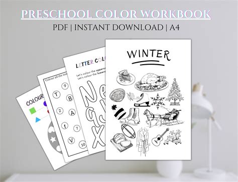 coloring activity book  kids printable activity book etsy