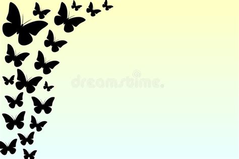 a place of butterflies 3d cg stock illustration
