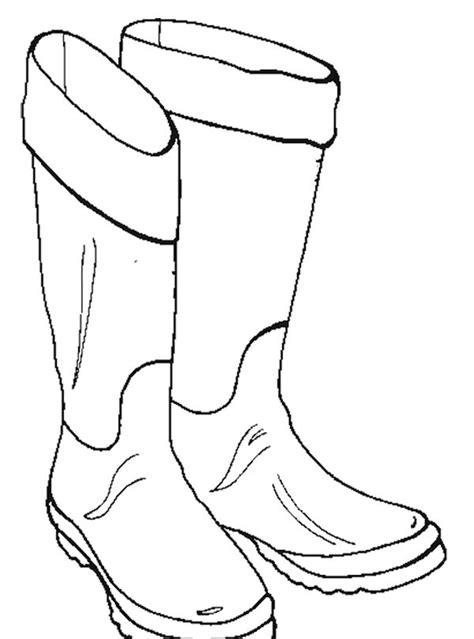 pictures winter boots coloring page winter pictures coloring pages
