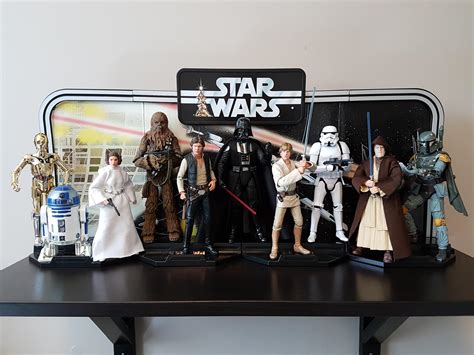 star wars  action figure collection  finally complete