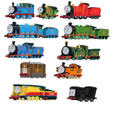 engines  characters  version  anthonypolc  deviantart
