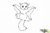 Squirrel Drawingnow sketch template