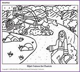 Elijah Coloring Chariot Outruns Biblewise Bible Kids Fire Pages Stories Korner Fun Christian Choose Board Template sketch template