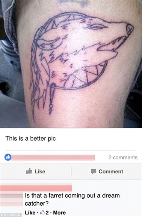 Tattoo Fails Compiled On Boredpanda Daily Mail Online