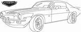 Coloring Pages Car Muscle Cars Corvette Barracuda Classic Old Chevrolet Camaro Race Colouring Adult Sheet Ages Perfect Choose Board sketch template
