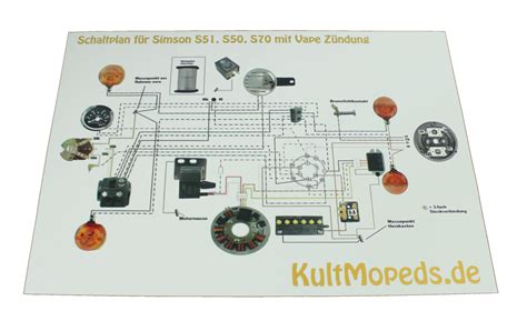 simson  comfort simson  schaltplan  farbe wiring diagram