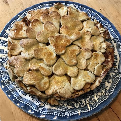 homemade gluten  apple pie rglutenfree