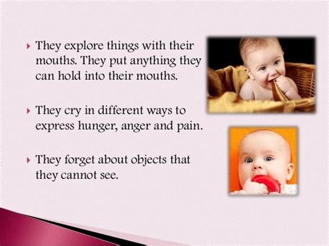 characteristics  infants