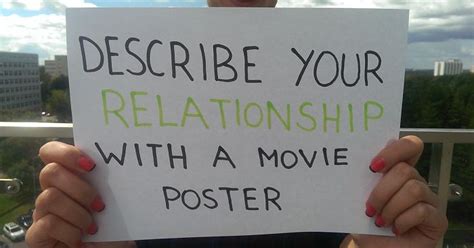 describe your relationship with a movie poster bored panda