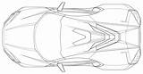 Hypersport Lykan sketch template