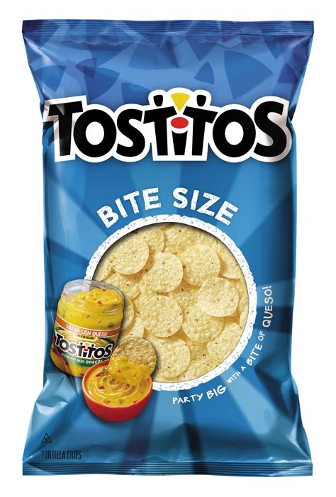 tostitos tortilla chips bite size rounds snacks oz metro market