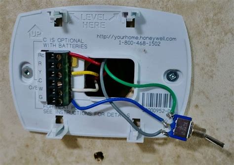 rv thermostat upgrade honeywell focuspro