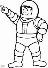 Coloring Astronaut Pages Space Spaceman Helmet Drawing Cartoon Nasa Astronauts Printable Kids Getdrawings Clipartmag Suit sketch template