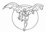 Batman Coloring Pages Knight Printable Dark Link Size Click Now sketch template