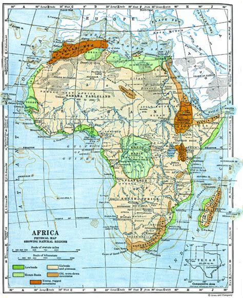 africa maps