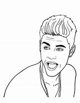 Bieber Netart Smile sketch template