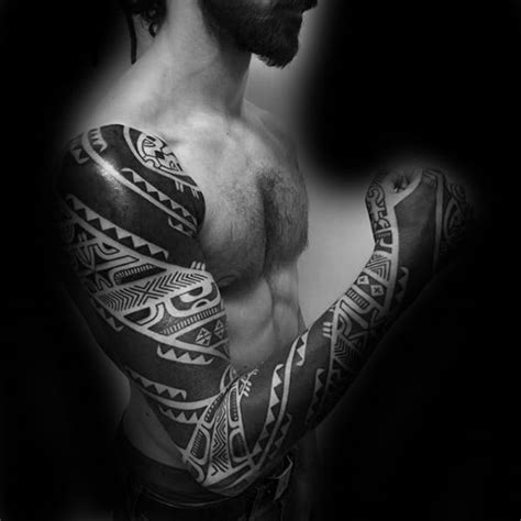 50 badass tribal tattoos for men manly design ideas