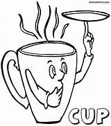 Cup6 sketch template