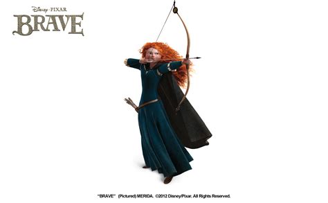 ‘brave’ Concept Art For Merida And Angus