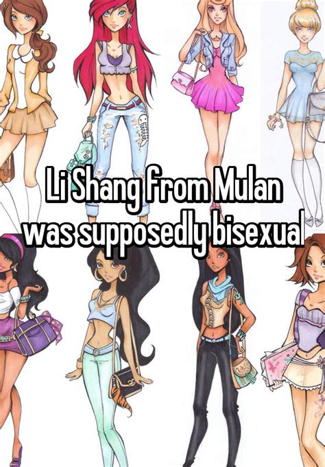 Li Shang From Mulan Was Supposedly Bisexual