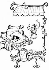 Winx Coloring Pages Pixie Girls sketch template