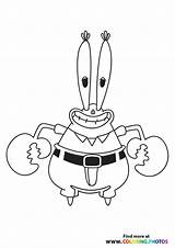 Spongebob Squarepants Krabs Sirigueijo Esponja Cangrejo Colorare Disegni Feliz Krab Candy Tudodesenhos Sorridente sketch template