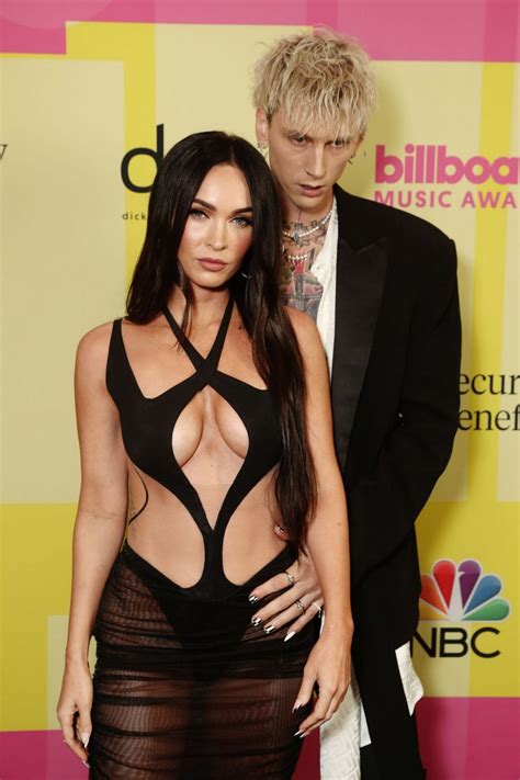 Megan Fox In Nude Dress At The Billboard Music Awards 2021 11 Photos